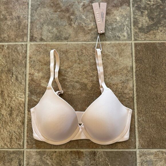 Skims Fits Everybody T-shirt Bra Sand Size 30D - Picture 2 of 9